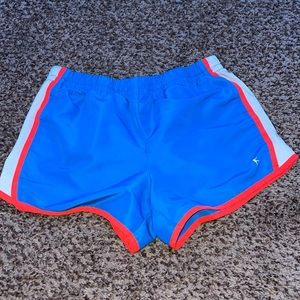 danskin now medium blue athletic shorts